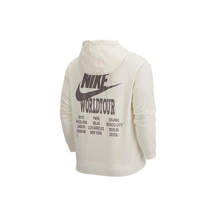 Nike NSW Casual Sport Pullover Hoodie Unisex Tops Sail-White DV7380-133