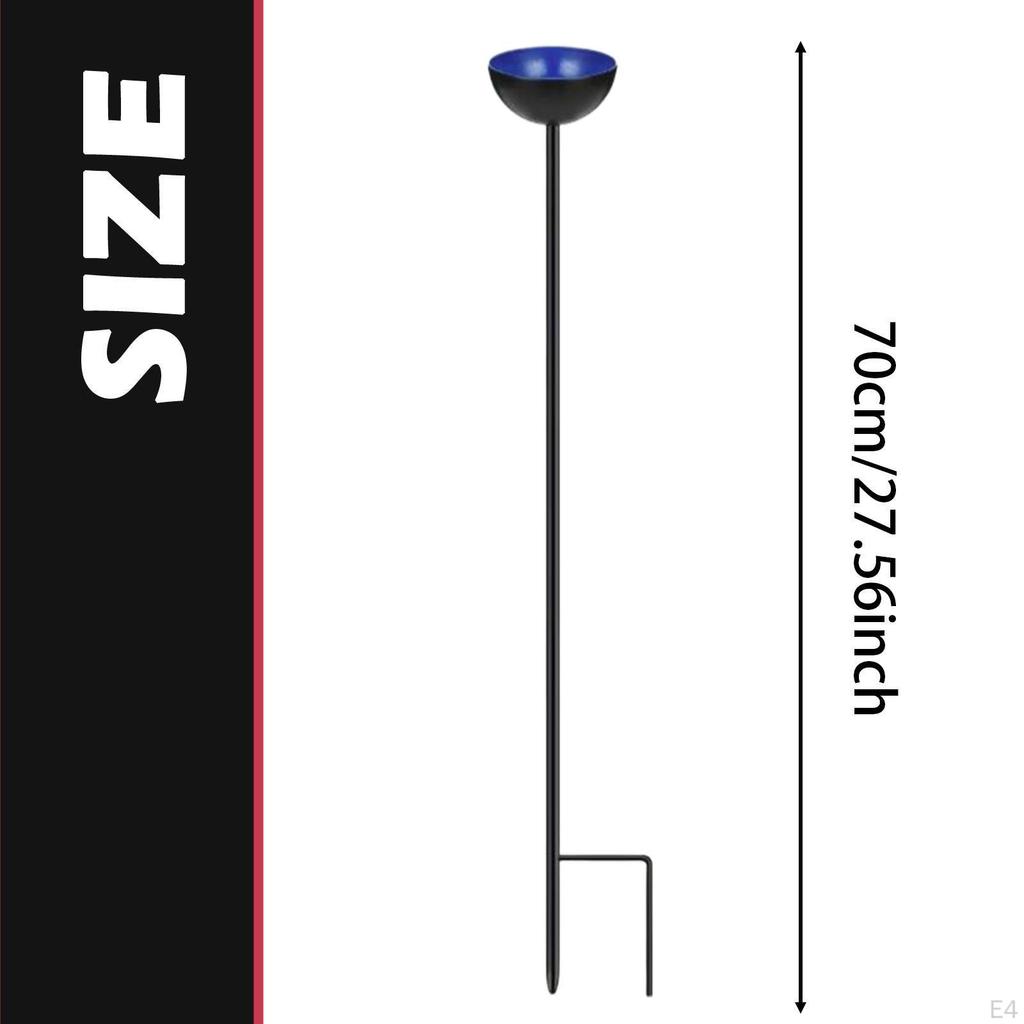 Поилка для пчел, чаша для купания с металлическим колышком, поилка для опылителей, украшение для двора