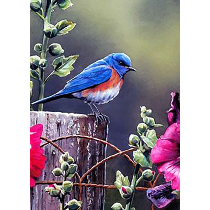 DIY 5D Diamond Painting Full Drill Round Animal Bird Diamond Embroidery Cross Stitch Mosaic Kit Wall Art Gift Home Decor