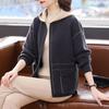 Женский повседневный вязаный кардиган-куртка для бейсбола