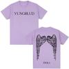 Yungblud Idols Wings Album Tour T Shirt Fans Gift Unisexs Wounisex Hip Hop Short Sleeve Tshirts Oversized Casual Cotton Tshirt Blac