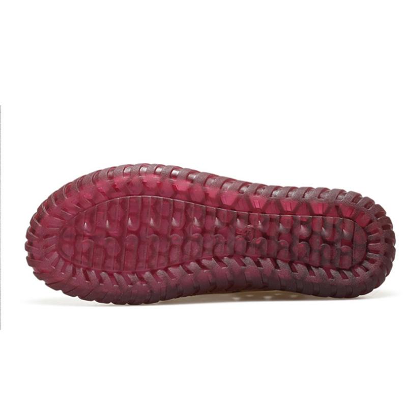 Summer Genuine Leather Shoes New Fashion Women Shoes Woman For Mom Women's Flats Comfortable Handmade Pregnant Hole Sandals Shoes