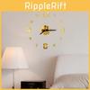 Elegant 3d Diy Acrylic Digital Wall Clock For Creative Home Living Room Decoration
