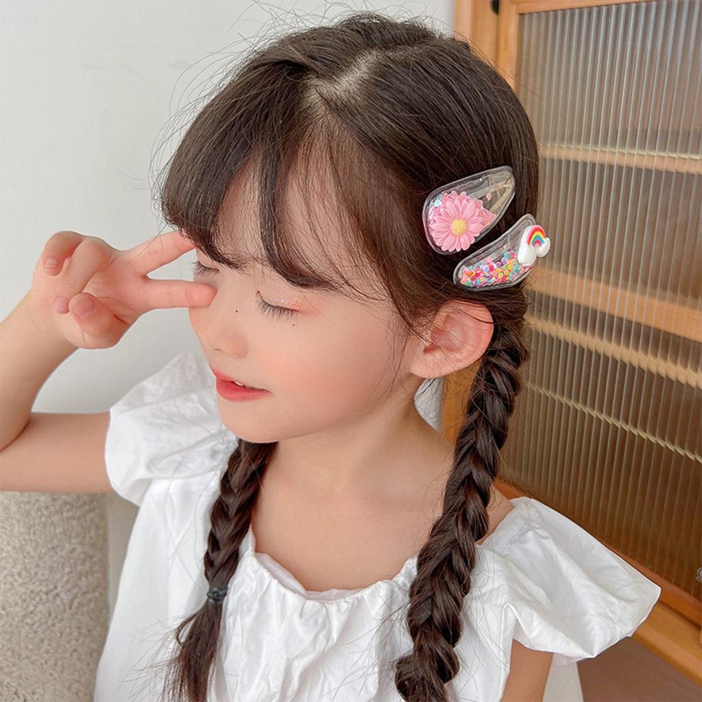 5 шт. детские заколки для волос с изображением фруктов для девочек, набор из 5 предметов