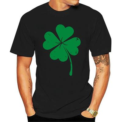 Футболка Irish Shamrock ко Дню Святого Патрика, Ирландский клевер, идея для подарка, модная классическая рубашка унисекс