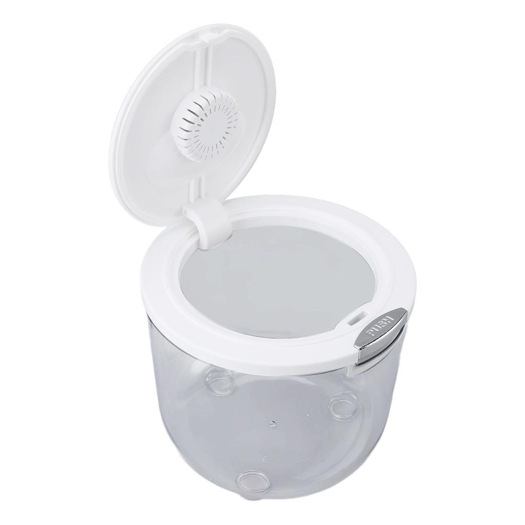 Rice Bin Large Capacity Transparent Sealed Rice Storage Container Bucket Rice Dispenser for Rice