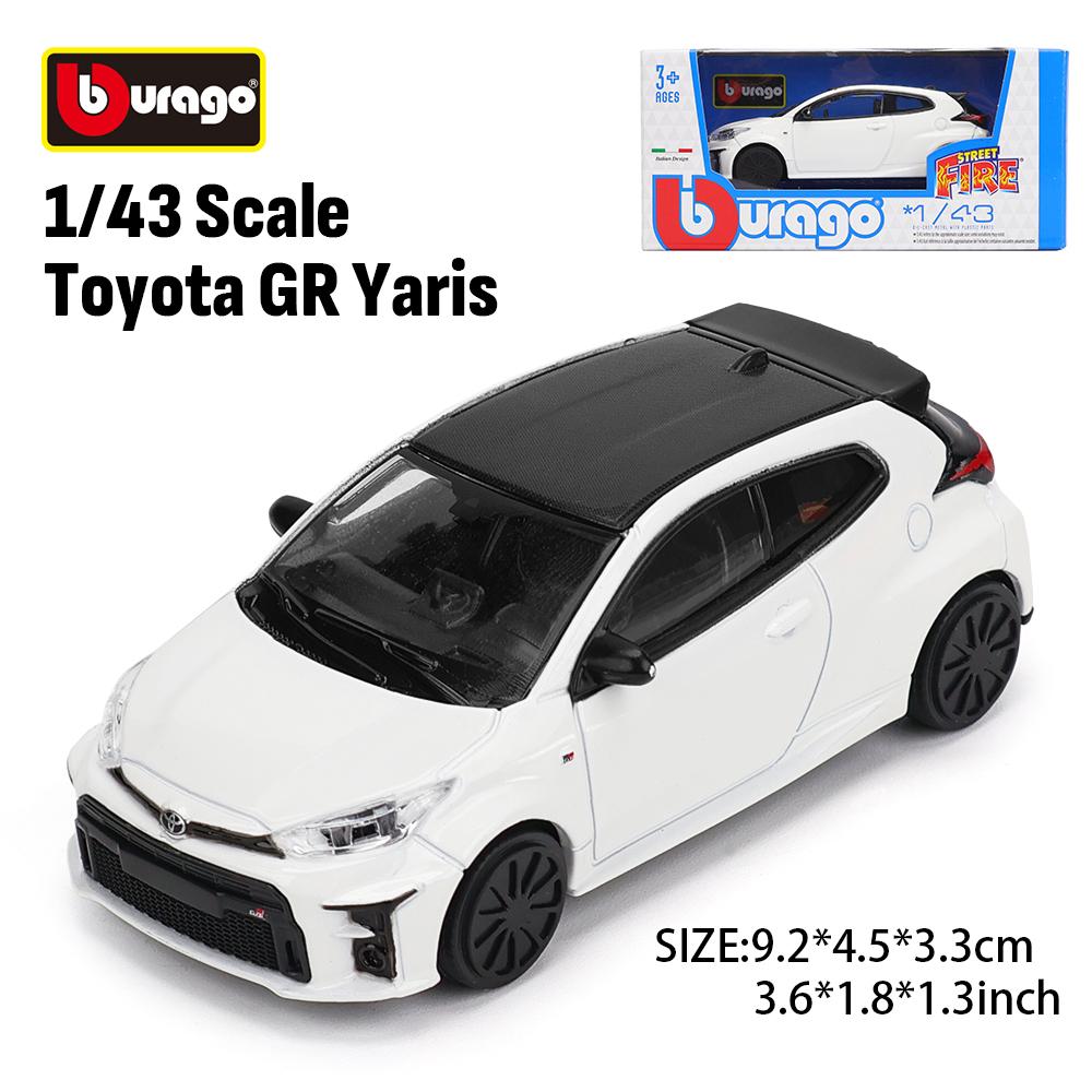 Bburago 1:43 Porsche 911 GT3 Lamborghini 800-4 Toyota Alloy Luxury Car Die Casting Model Toy Series Ornament Collection