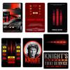 Knight Rider Kitt Car Metal Sign Vintage Kitt Car Dashboard Graphic Tin Posters Home Bar Michael Knight Rider Tin Sign Poster