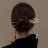 Vintage Bell Orchid Flower Fringe Hair Sticks Fashionable Female Metal Hairpin Hair Stick Female Hair Ornament Styling Tools