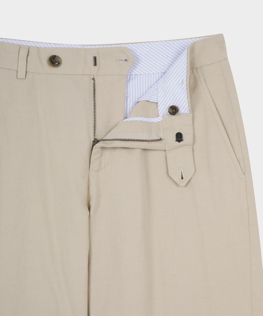 BROOKS BROTHERS Regular Fit Cotton Linen Pants (Beige) (Bbpcmf8913Zfm)