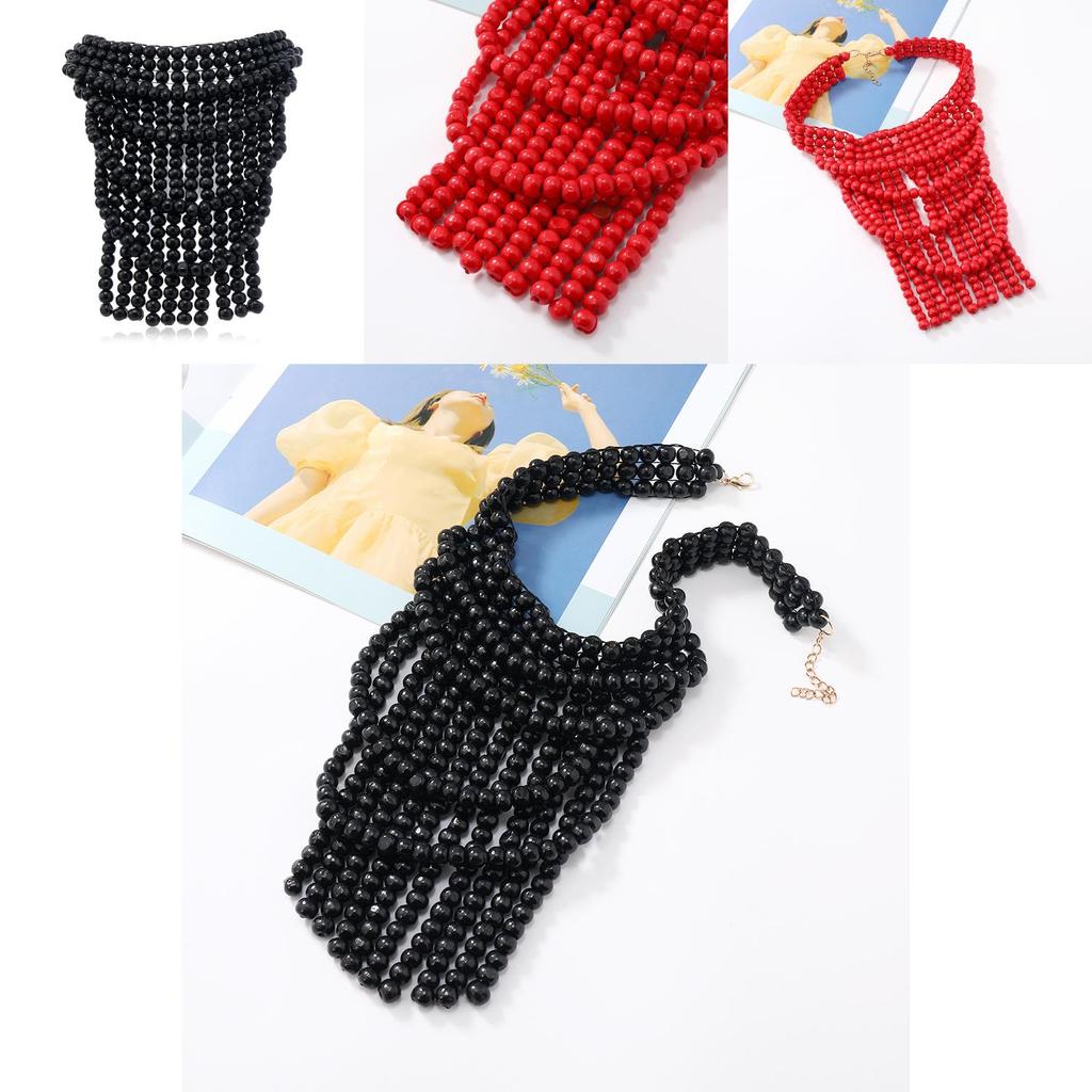 Ethnic Style Wooden Jewelry With Geometric Pendant For Casual Wear