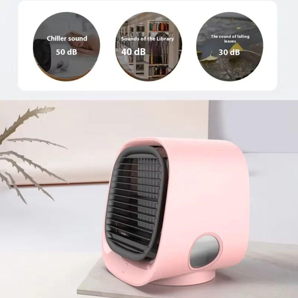Negative Ion Cooling Fan Portable Design Humidification Fan Household Item Mini Fan Office Use