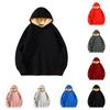 Womens Casual Hoodies Winter Warm Fleece Lined Pullover Hooded Long Sleeve Sweatshirt