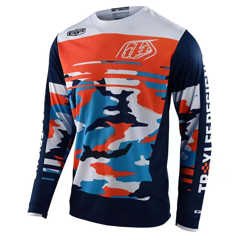 Quick-drying and breathable four-season universal downhill suit mountain bike cycling suit moisture-wicking off-road motorcycle racing suit street car