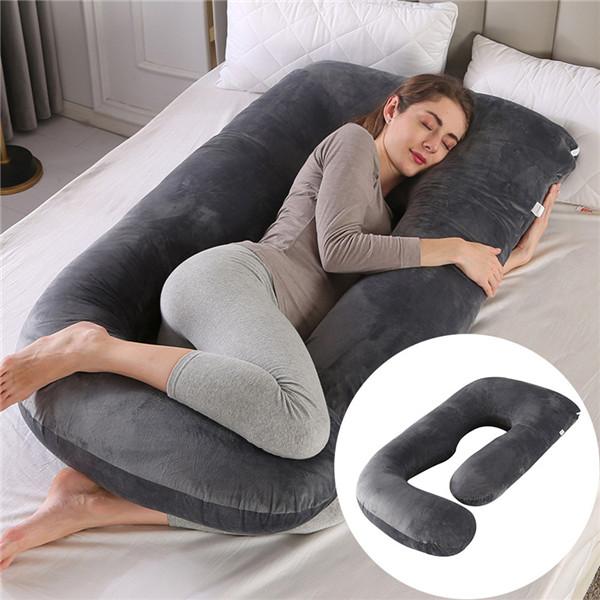 Pregnancy Pillow Sleeping Support Pillow For Pregnant Women J Shape Maternity Pillows Full Body Giant Maternity Pillow Waist Support
