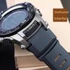 Для Casio PROTREK PRG-260/270/550/250 Силиконовый ремешок для часов PRW-3500/2500/5100 Специальный интерфейс резиновый ремешок Черный мужской Браслет