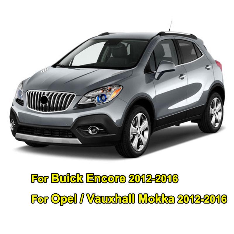 Для Buick Encore/Opel/Vauxhall Mokka 2013 2014 2015 2016 хромированная полоса бокового зеркала задний спойлер стоп-сигнал противотуманная фара крышка накладка