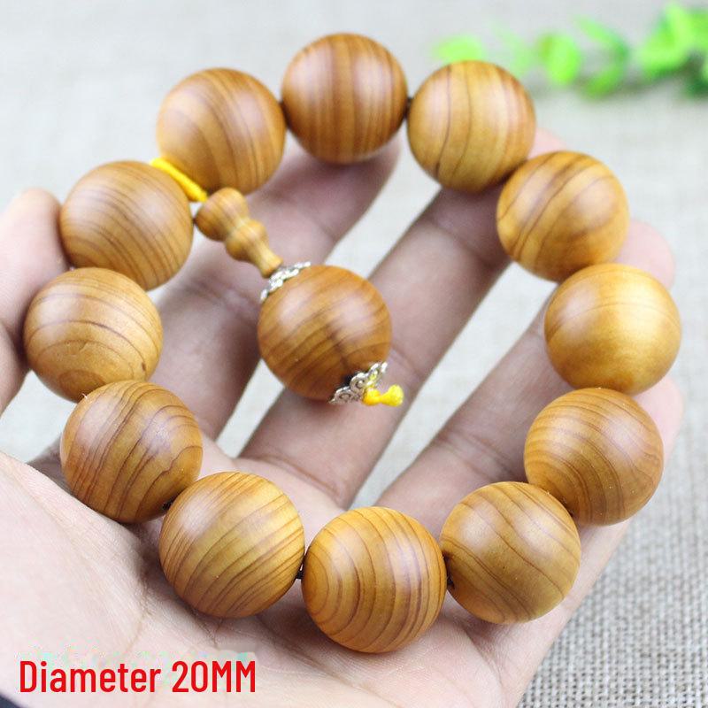 «Браслет Taihang Aged Scars 108 Bead Thuja, парные украшения унисекс»