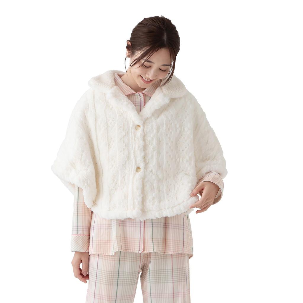 Afternoon Tea Living JP79 Килим Жаккардовое Пончо, Слоновая кость, Топ для пижамы/домашней одежды