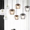 Modern Glass Kitchen Pendant Lamp Restaurant Bedroom Bedside Hanging Light Fixture Counter Bar Indoor Lighting Luminare