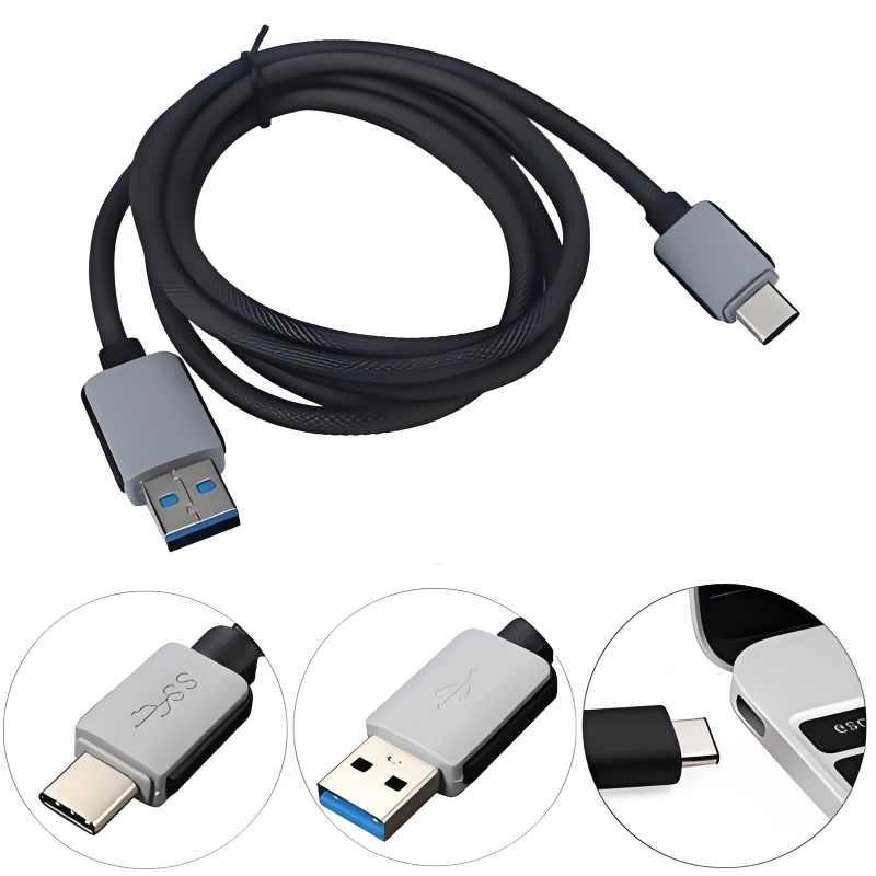 Line Laptop Transmission Data Cable Black Computer Accessories Tools Convenient