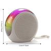 With RGB Lighting Mini Bluetooth Speaker 2-in-1 Portable Subwoofer Wireless Sound Box  Men Women