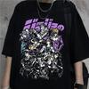 Graphic Tshirt Jojo Bizarre Adventure TShirt Women Japan Anime Summer T-shirt Kawaii Oversized Unisex Cartoon Female Manga