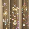 Gift Suncatcher Water Drop Pendant Crystal Decoration Pendant Fashion Gardening Crafts
