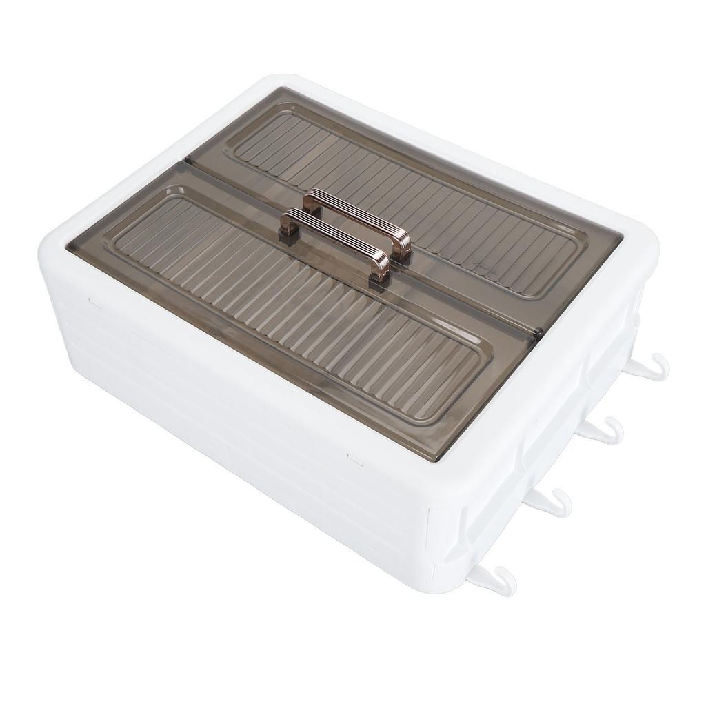 Bathroom Cabinet Wall Mounted Multifunctional Makeup Perfume Cosmetic Organizer Display Cabinet