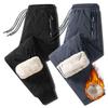 Winter Warm Lambswool Thick Men Sweatpants Windproof Warm Pants Homme Joggers Fleece Trouser Long Drawstring Pant