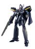 TAMASHII NATIONS DX Chogokin Macross 7 VF-17S Nightmare Stealth Valkyrie (Подразделение Гамлина Кизаки) приблизительно. 250 мм ABS и Металл и ПВХ Окрашенная Подвижная Фигурка