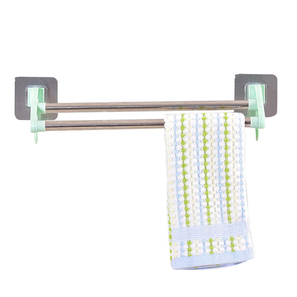 Кухонный многофункциональный шкаф для полотенец, вешалка для ванной комнаты, двухполюсный держатель