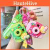 Lovely Light-up Projector Camera Keyring Decorative Cartoon Keychain Gift For All Occasions