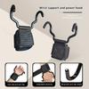 1/2Pcs Widened Steel Hook Grips Straps Weight Lifting Strength Training Gym Gloves Fitness Wrist Support Lift Strap Pull-Up Hook