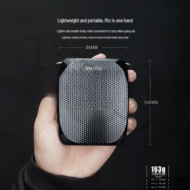 Shidu S258 Wireless Mini High Power Portable Megaphone for Teachers