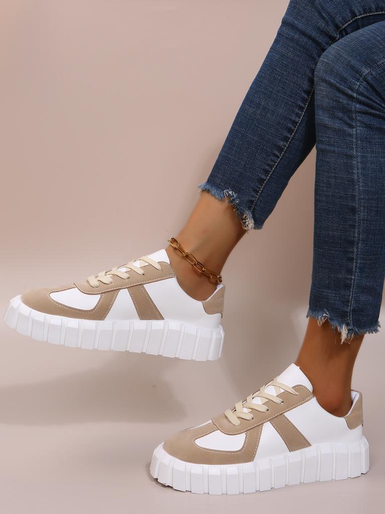 2024 Новые летние женские кроссовки, модные цветные вулканизированные туфли, кроссовки со шнуровкой на перекрестной подошве, женские повседневные туфли на плоской платформе