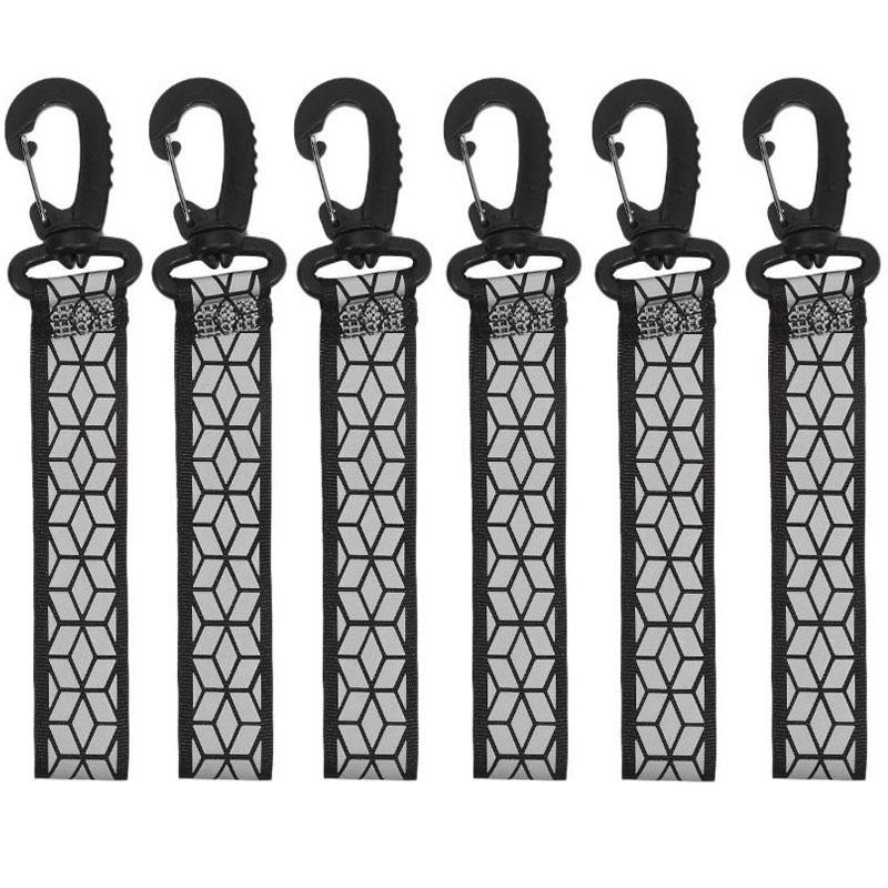 Светоотражающий эффект Светоотражающий кулон безопасности Легкий Яркие цвета Светоотражающий кулон для рюкзака Мощный в ночное время