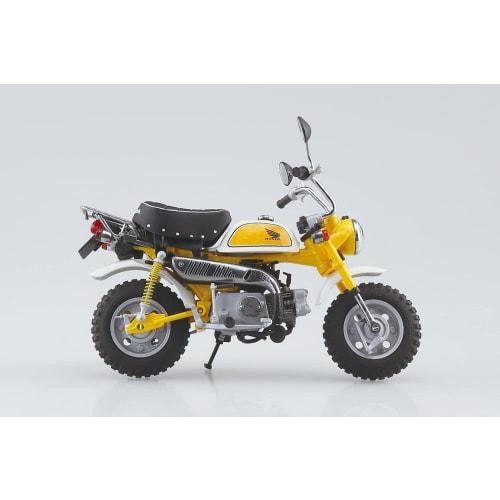 Aoshima Bunka Kyozai (AOSHIMA) Skynet 1/12 Scale Complete Honda Monkey Plasma Yellow Motorcycle