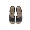 Crocs Бруклинские сандалии-клинья на одном ремешке Женские сандалии Черные 209406-07H