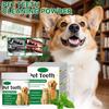 Pet Teeth,cat And Dog Oral Care Powder, Freshens Breath,dirt And Plaque, Teeth Cleaning Powder