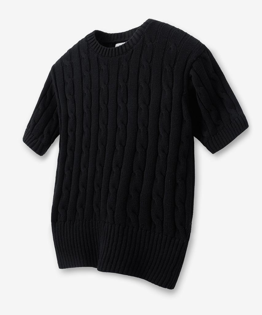 MINAV Women Soft Cotton Cable Round Knit [4 Colors]