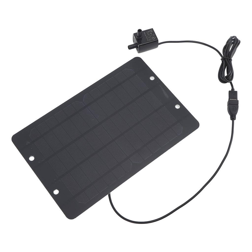 Солнечный водяной насос для фонтана, набор 6 В 10 Вт, USB, солнечный водяной насос для фонтана для птиц, сада, заднего двора