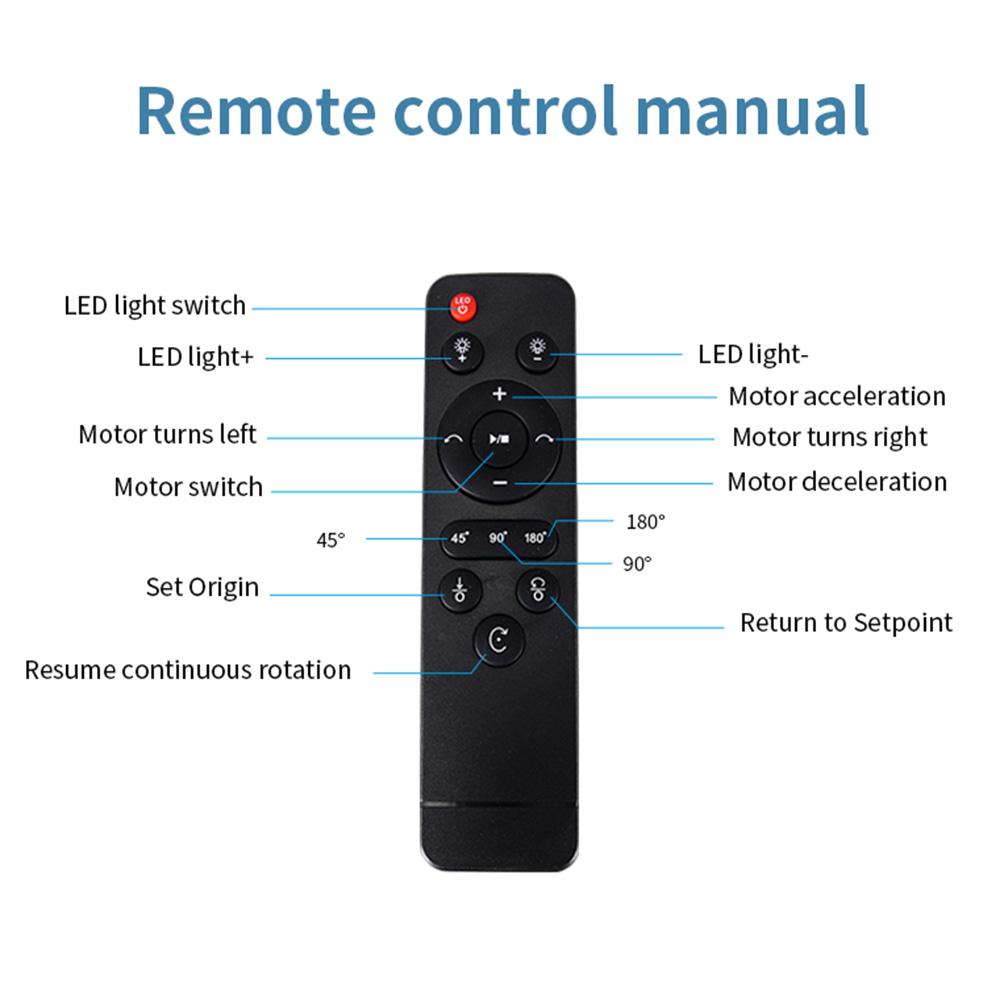 45CM/17.7in Motorized Rotating Display Stand Display Base 360 Degrees Rotatable Electric Potography