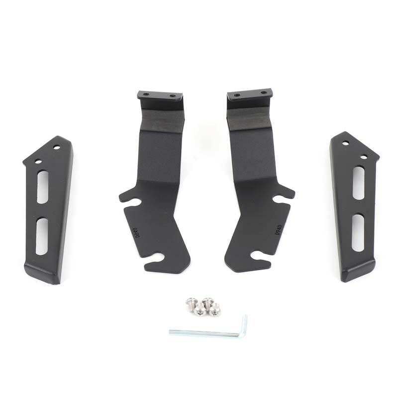 Для Toyota Prado 120 FJ120 2003-2009 Светодиодный световой модуль Металлический кронштейн крепления на капот Комплект/Кронштейны для крепления света на капот