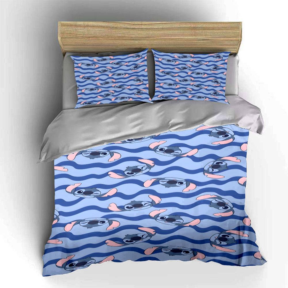 Playful Waves of Whimsy Bedding sets Duvet covers Pillowcases(1* Duvet Cover 2* Pillowcases without duvet insert)