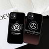 Популярный Sci-Fi Foundation Scp F-Foundation Силиконовый Чехол Для IPhone 16 15 14 13 12 11 Pro Max Plus X XS MAX Ударопрочный Матовый