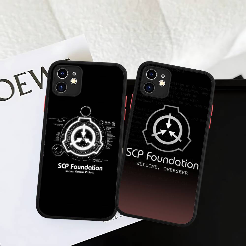 Популярный Sci-Fi Foundation Scp F-Foundation Силиконовый Чехол Для IPhone 16 15 14 13 12 11 Pro Max Plus X XS MAX Ударопрочный Матовый