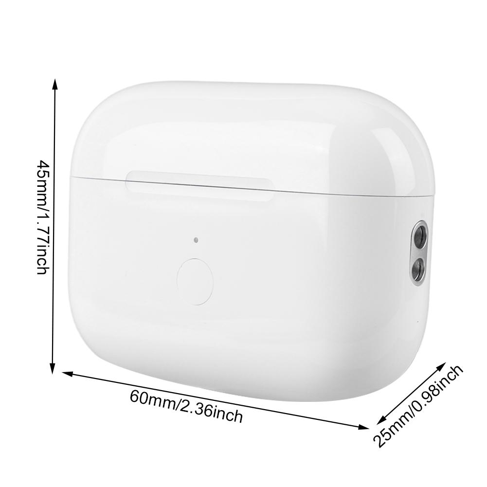 Беспроводной зарядный чехол для наушников Airpods 450 мАч с Bluetooth-совместимой кнопкой синхронизации для AirPods Pro 2