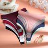 FINETOO 4PCS Cotton Briefs for Lady Sexy Low-Waist Brazilian Panties Female Soft G-String Underwear T-Back Solid Lingerie Bikini