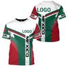 Mens Mexico National Team 3D Printed Quick Dry Breathable Short Sleeve T-Shirt Sport Casual Loose Fit